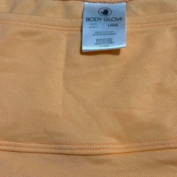 Body glove Orange ruffle mini skirt - Picture 5 of 5